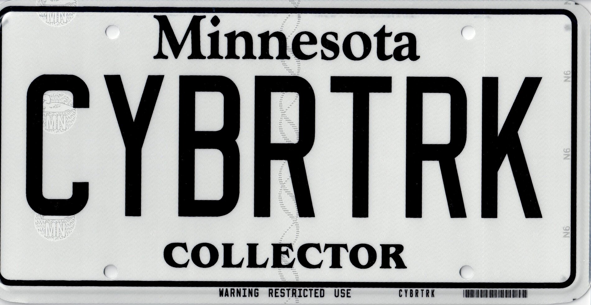 CYBRTRK license plate Collector MN A4.jpg